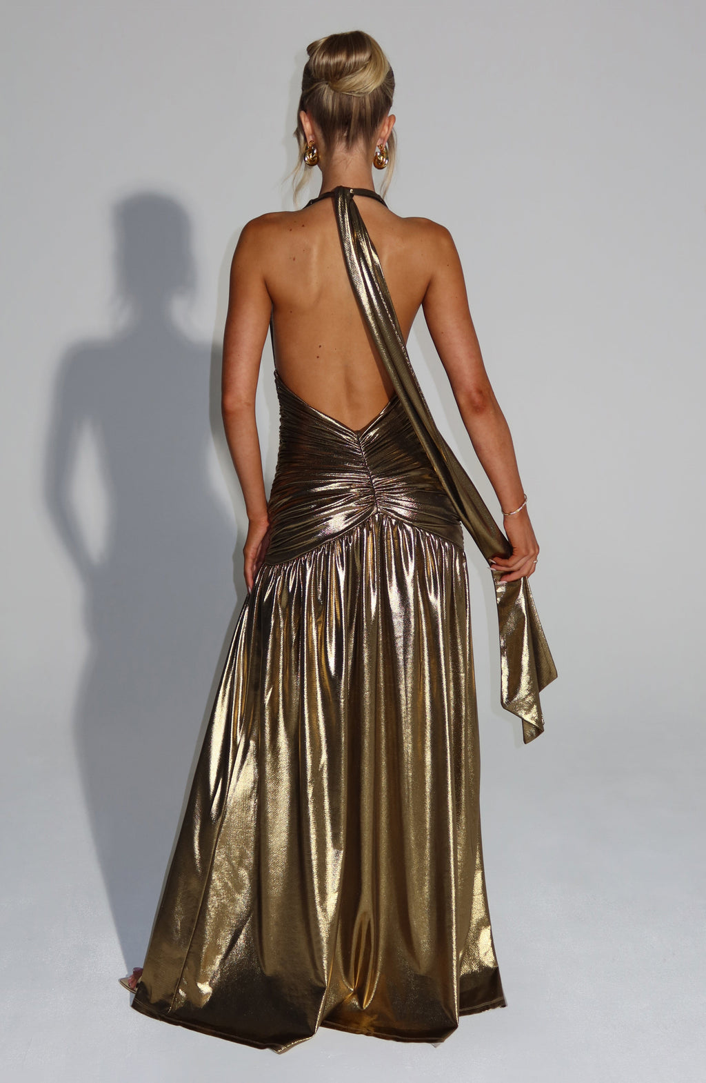 Isla Maxi Dress - Gold