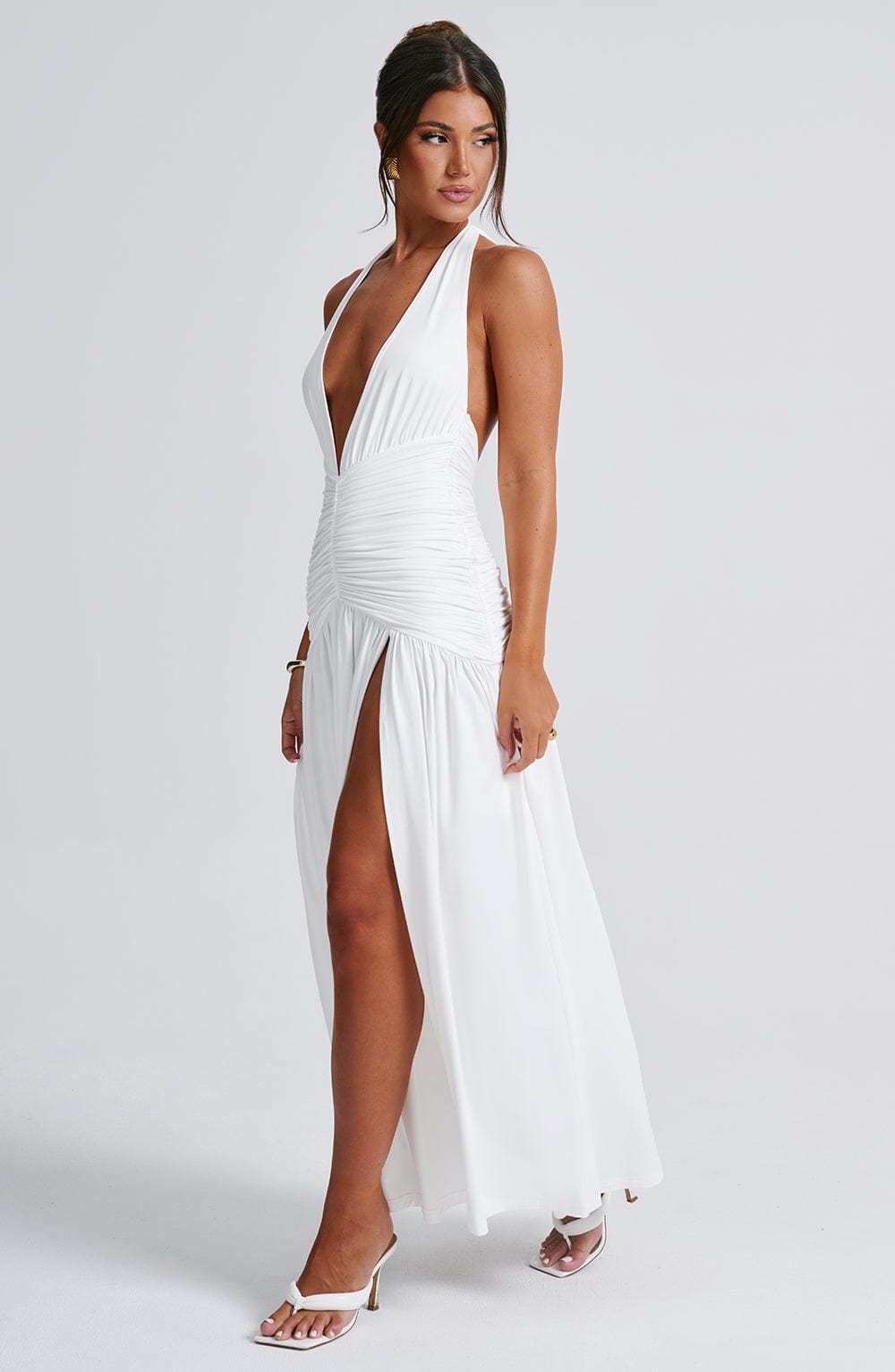 Isla Maxi Dress - White
