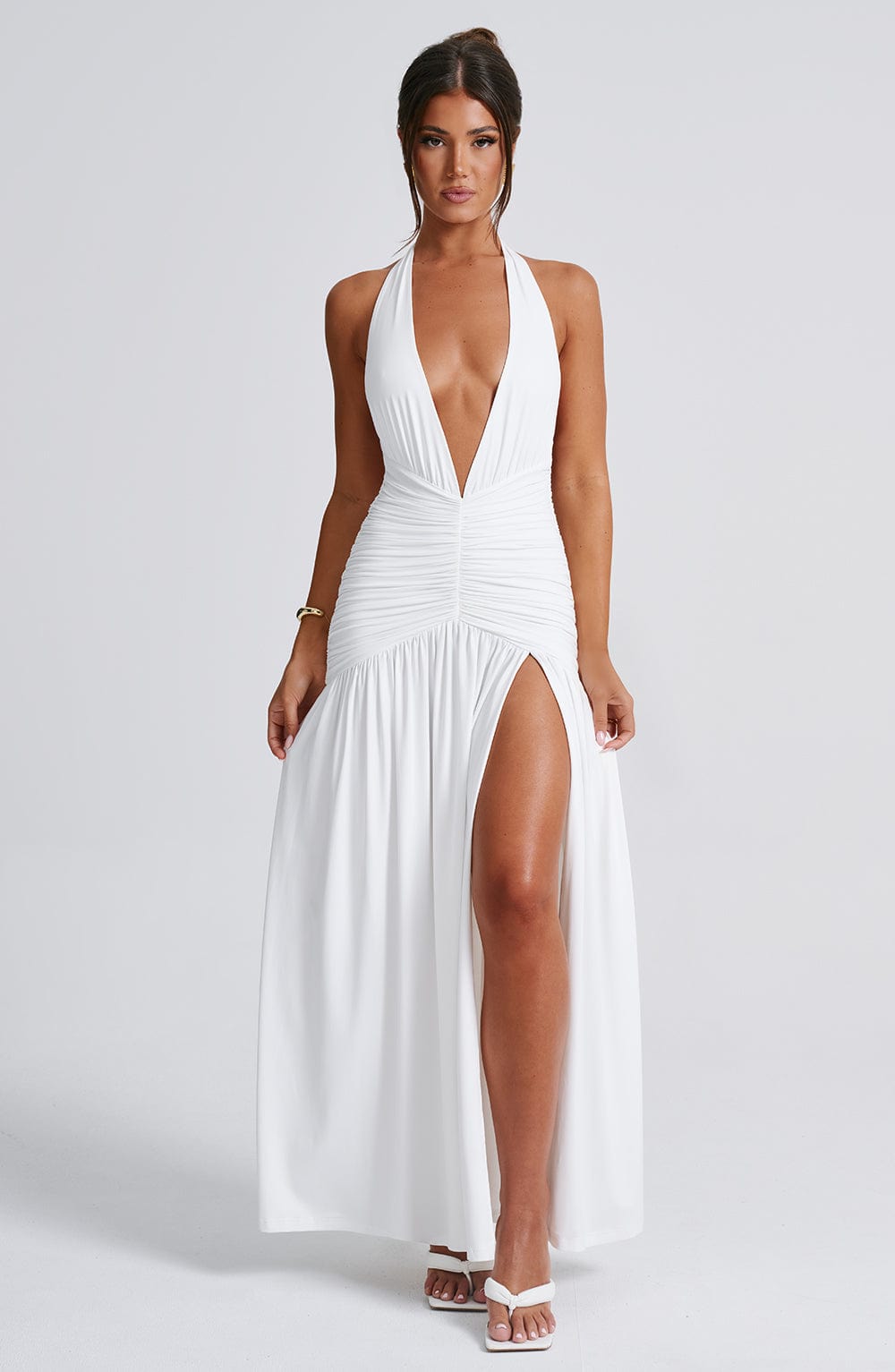 Isla Maxi Dress - White