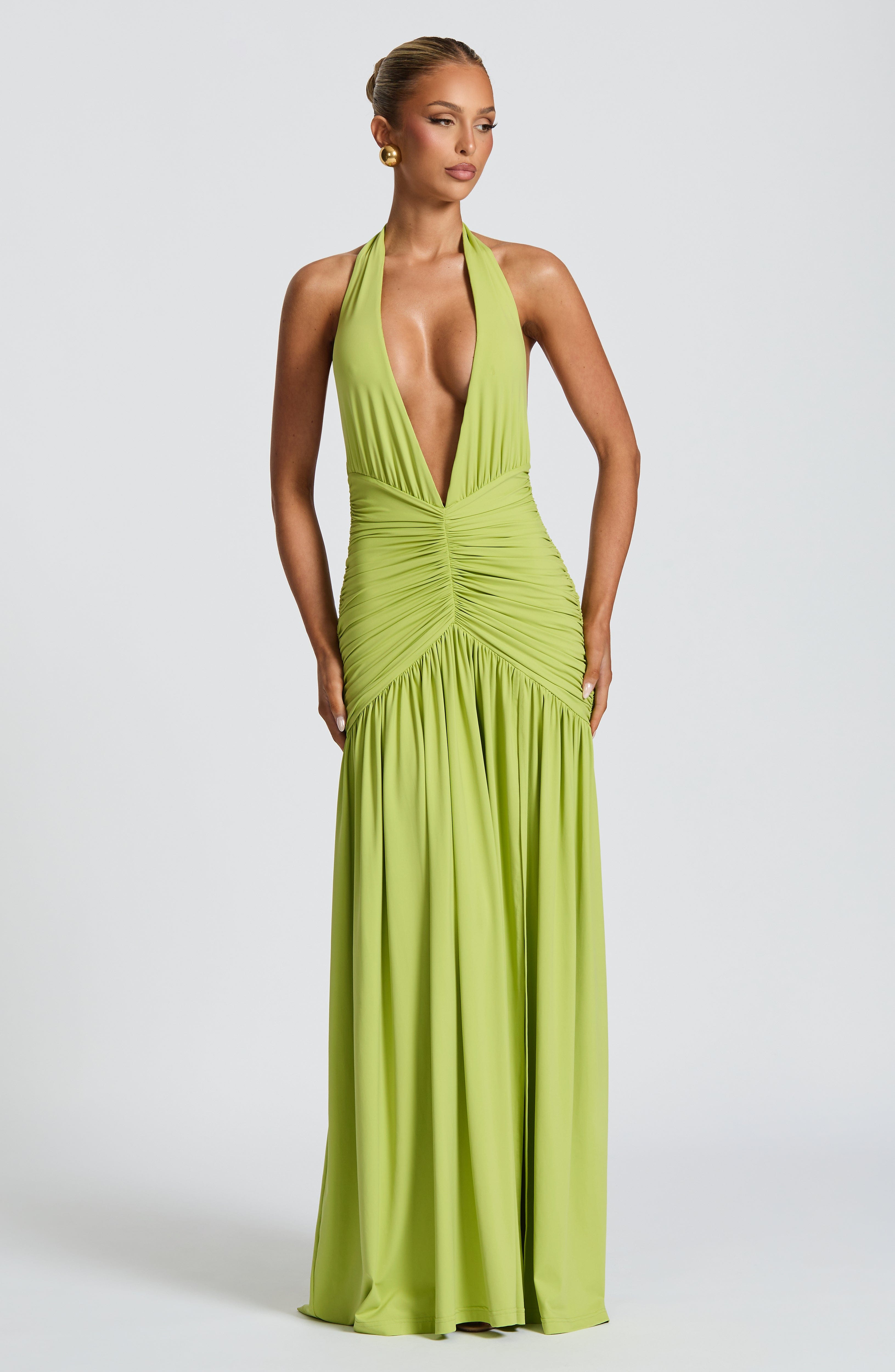 Isla Maxi Dress - Olive