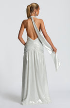 Isla Maxi Dress - Silver