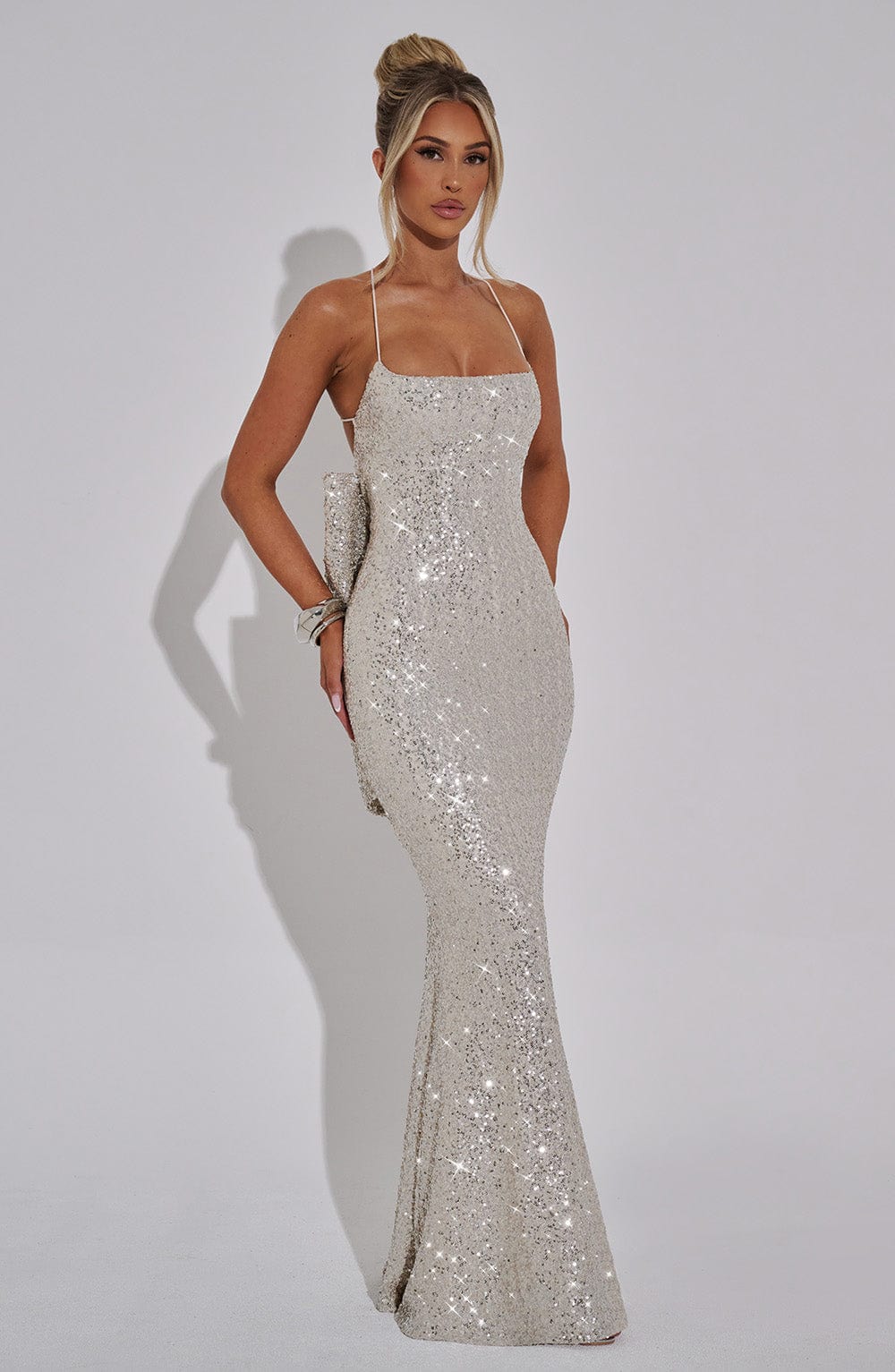 Valeria Maxi Dress - Champagne