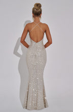 Valeria Maxi Dress - Champagne