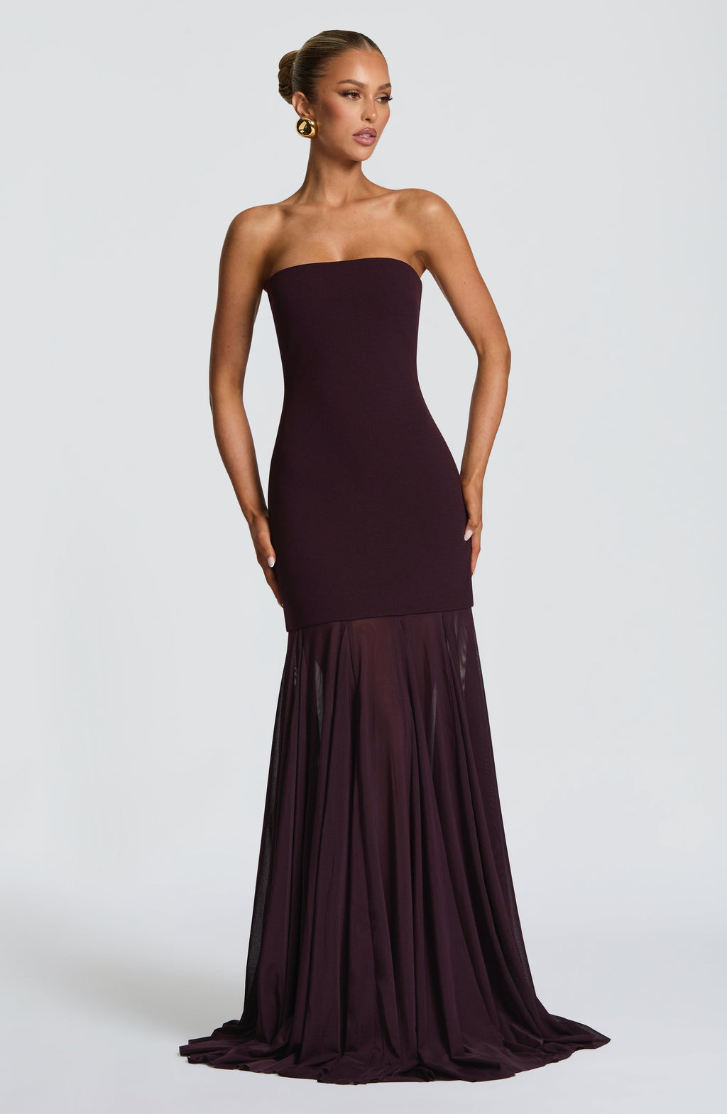 Tanya Gown - Plum