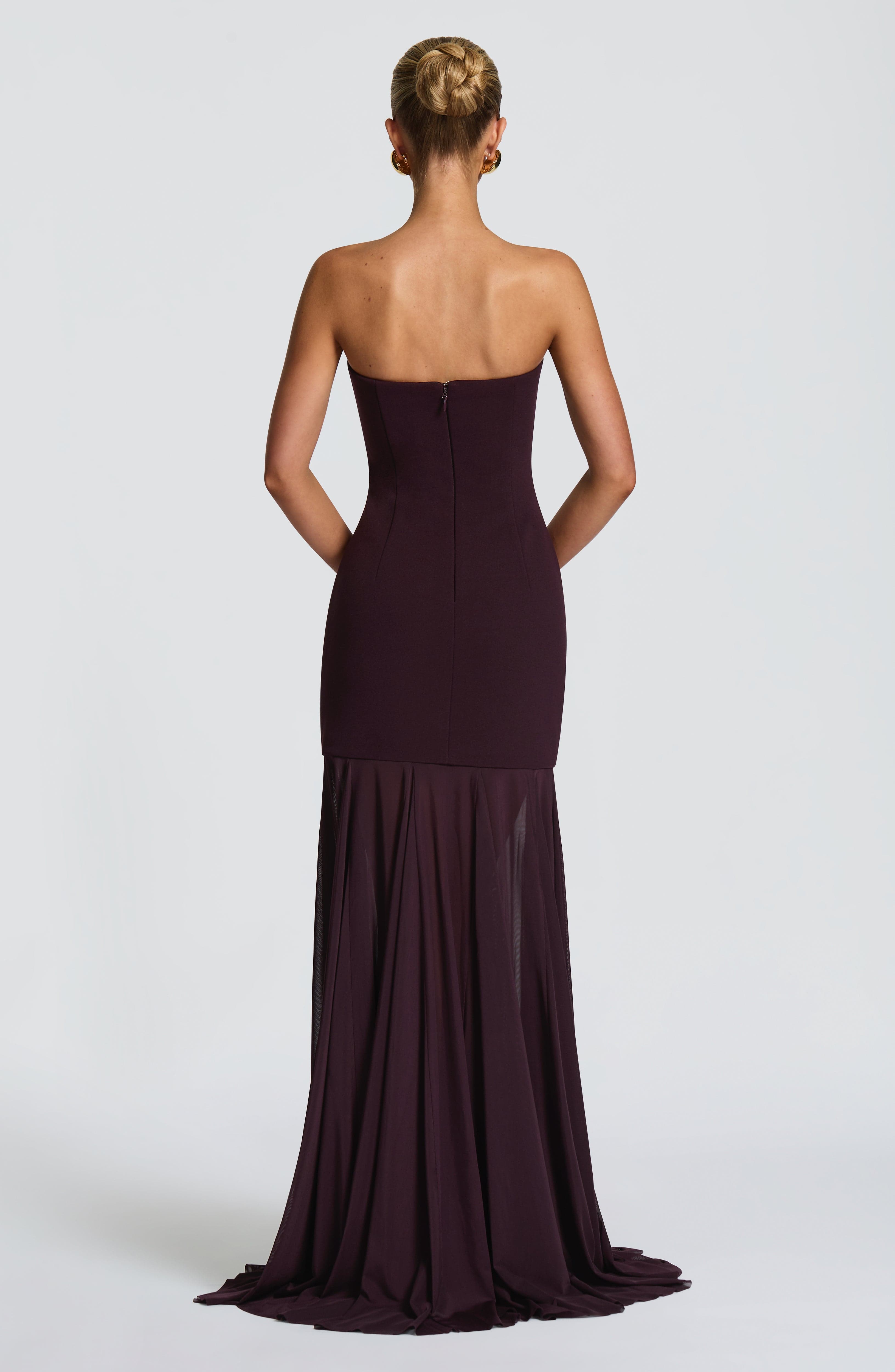 Tanya Gown - Plum
