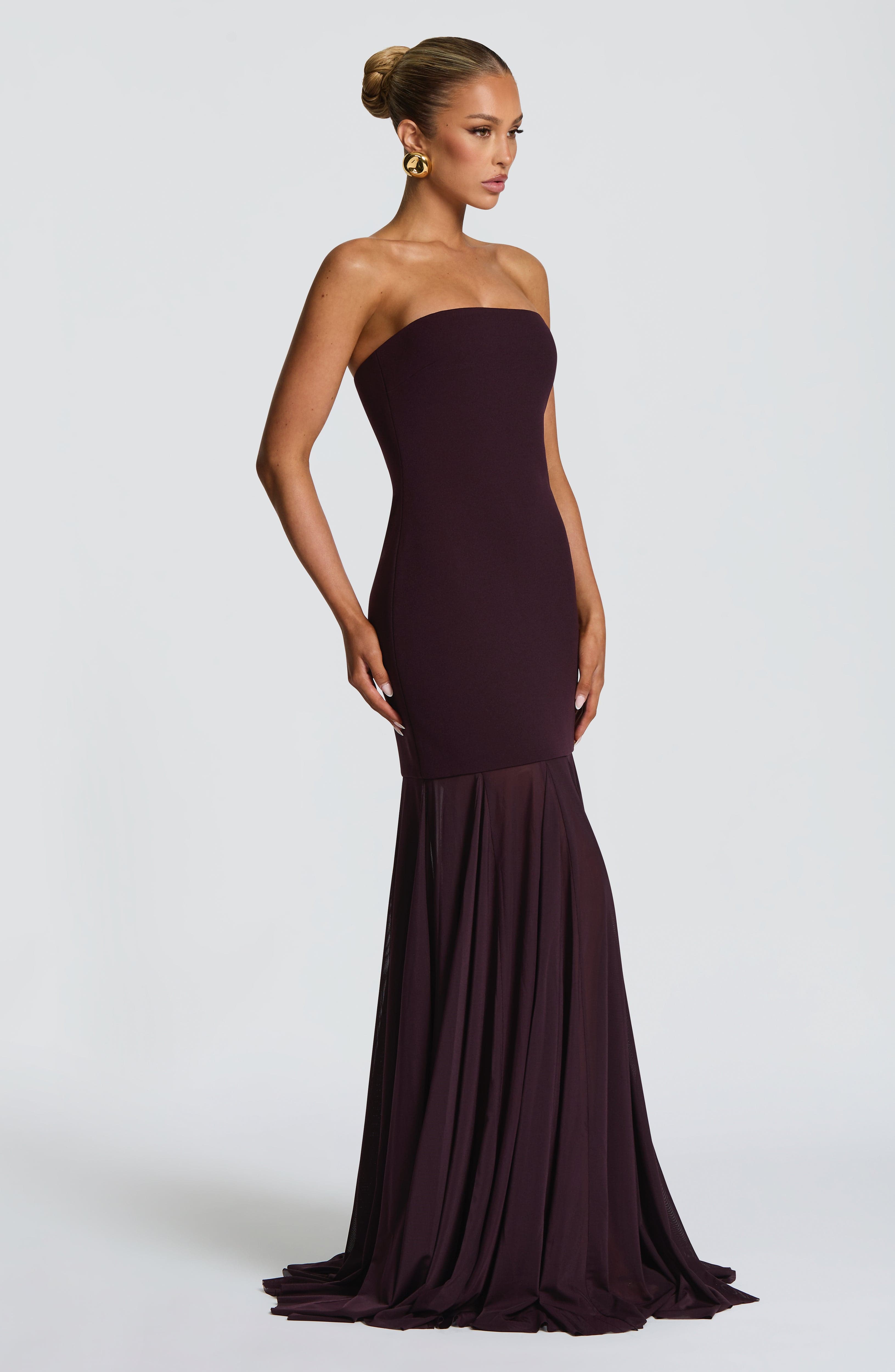 Tanya Gown - Plum