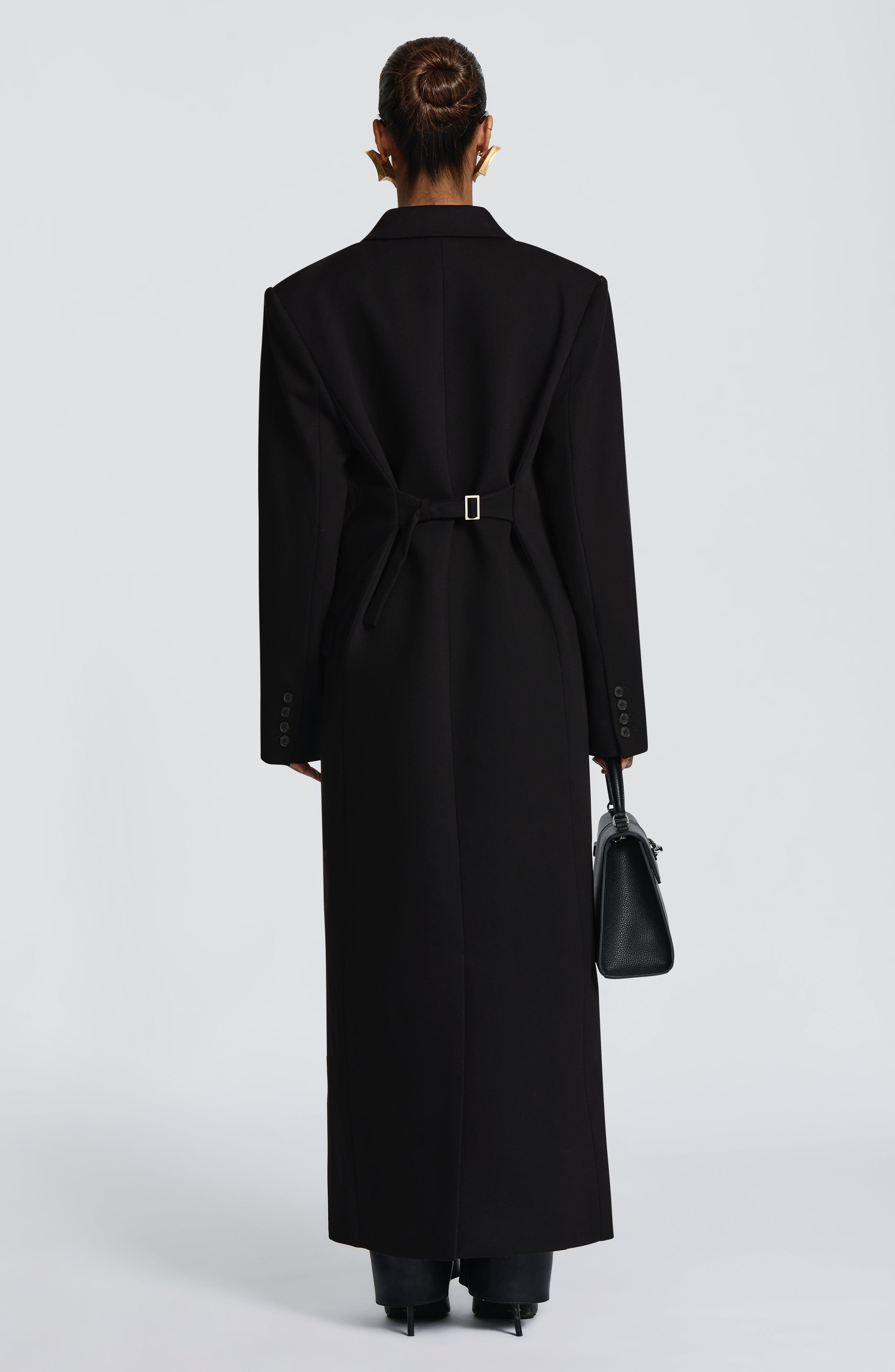Amber Coat - Black