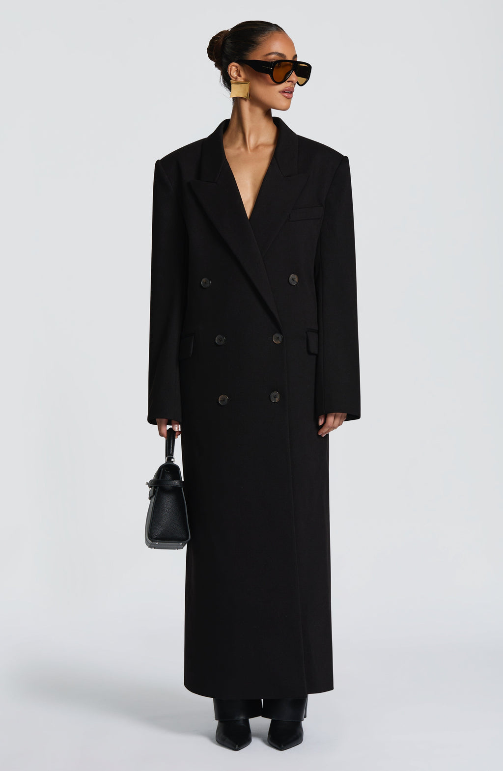 Amber Coat - Black