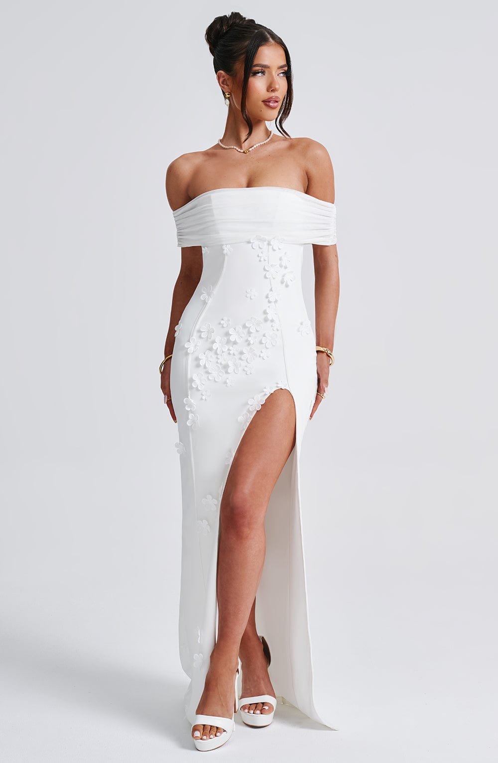 Jacinda Maxi Dress - Ivory