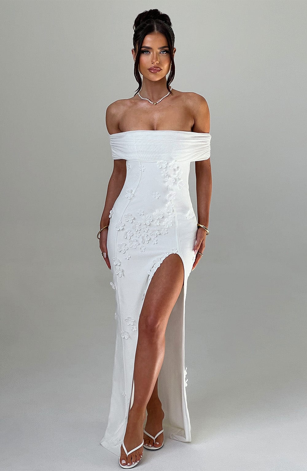 Jacinda Maxi Dress - Ivory