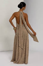 Luna Maxi Dress - Beige