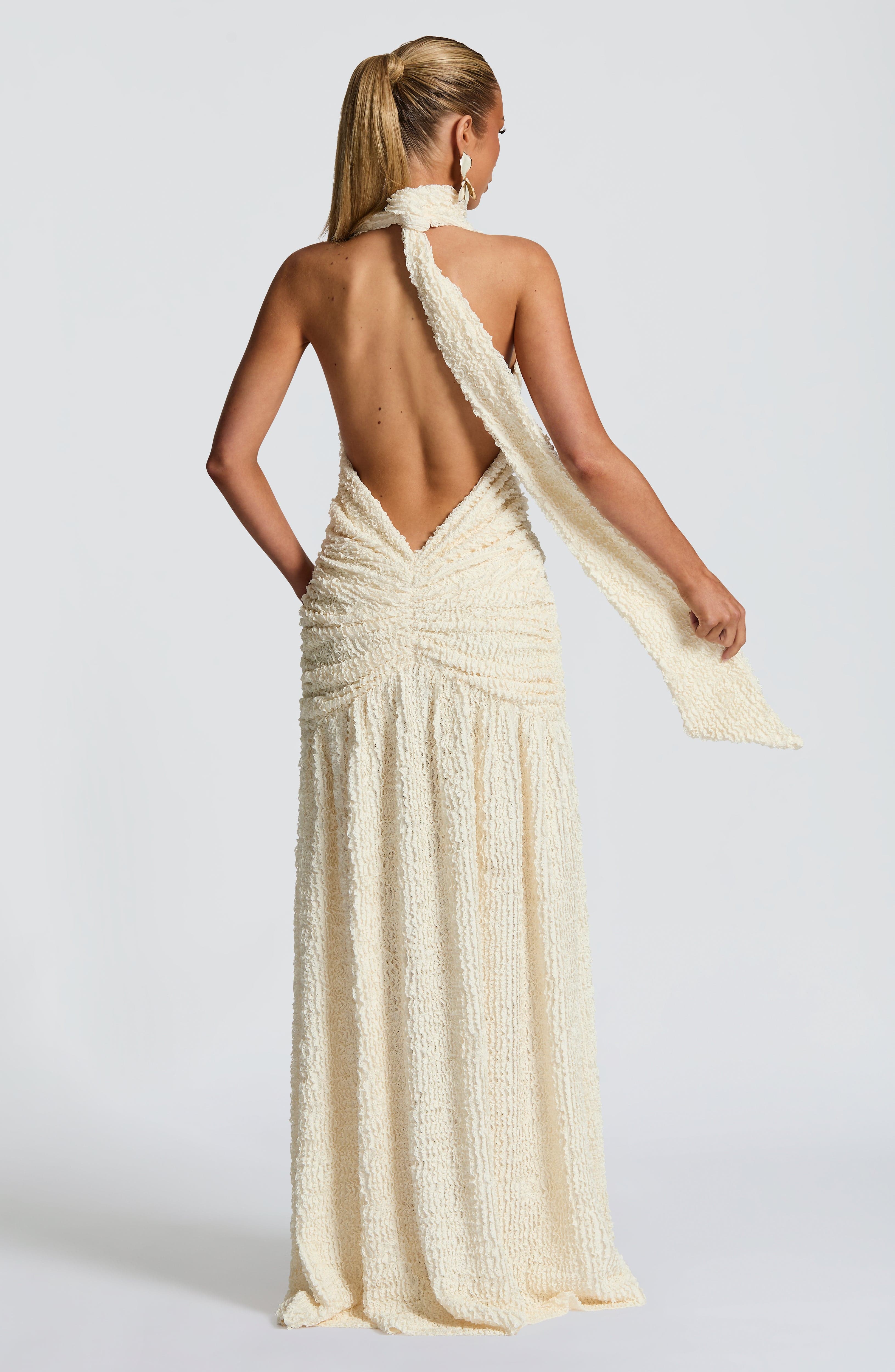 Luna Maxi Dress - Ivory
