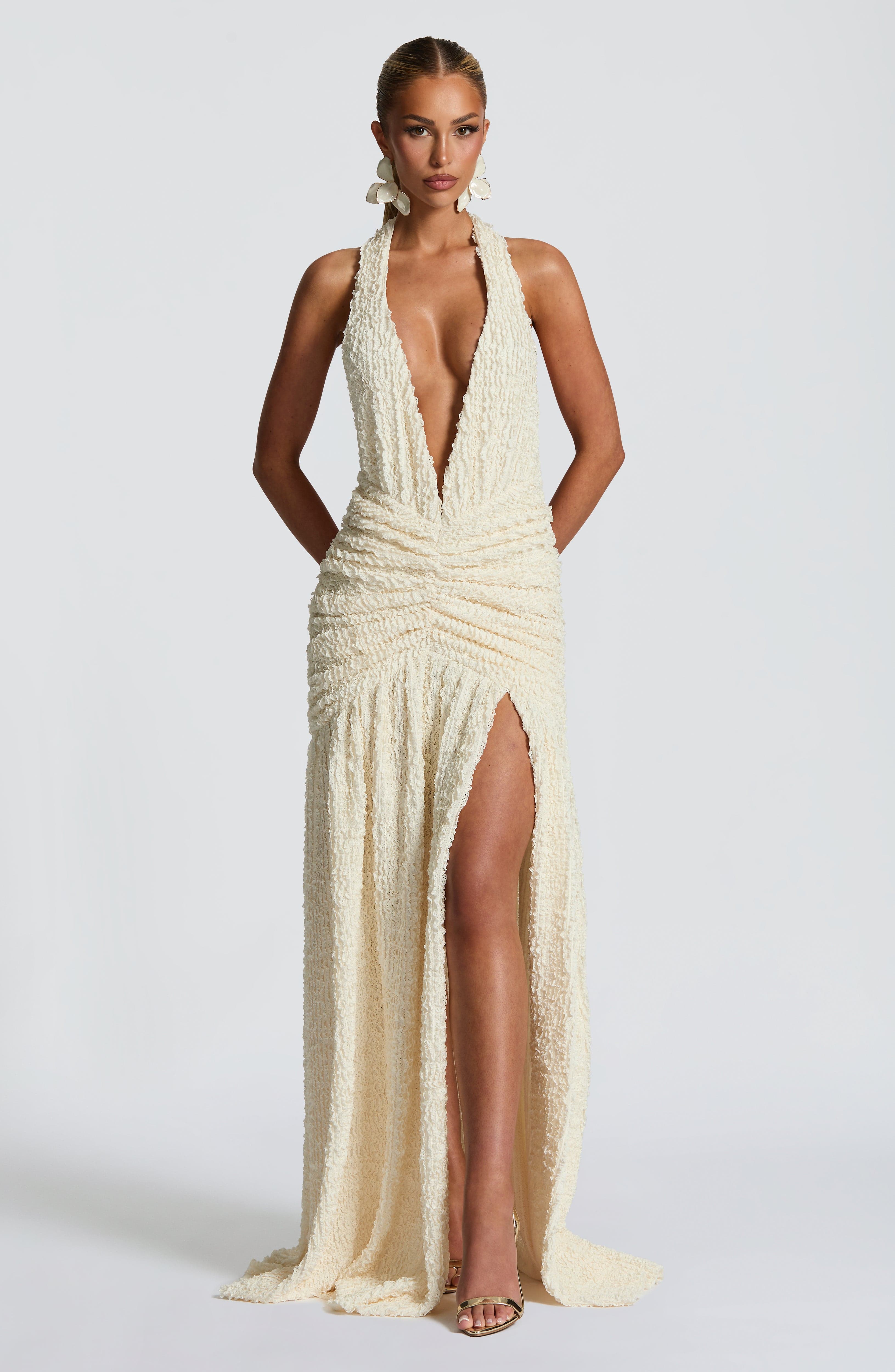 Luna Maxi Dress - Ivory