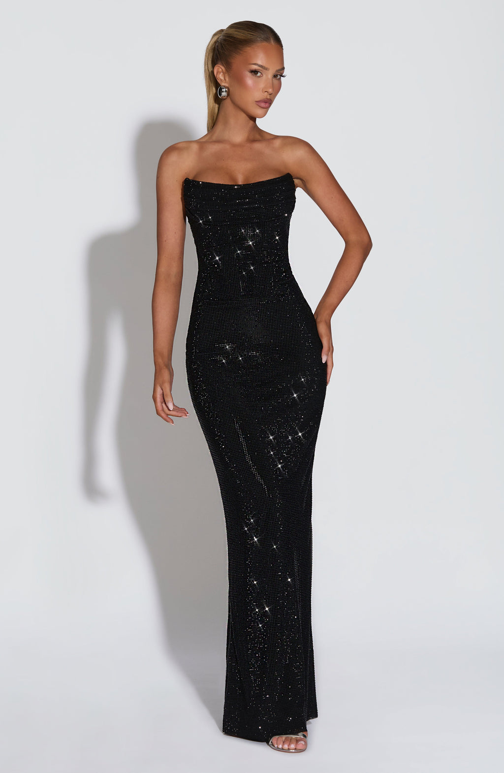 Angel Maxi Dress - Black
