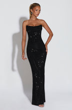 Angel Maxi Dress - Black