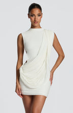 Lisa Mini Dress - Ivory