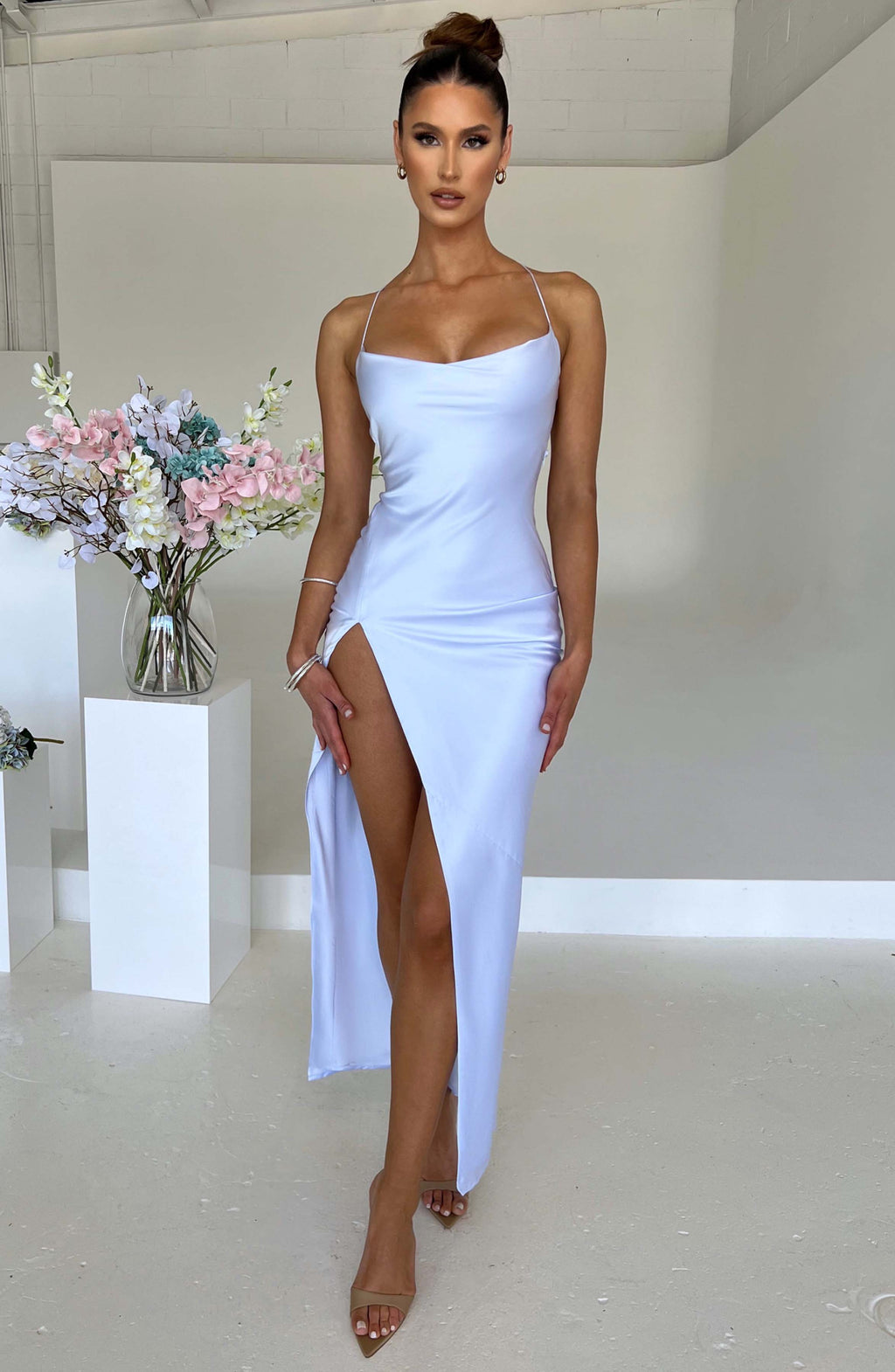 Adeline Maxi Dress - Baby Blue