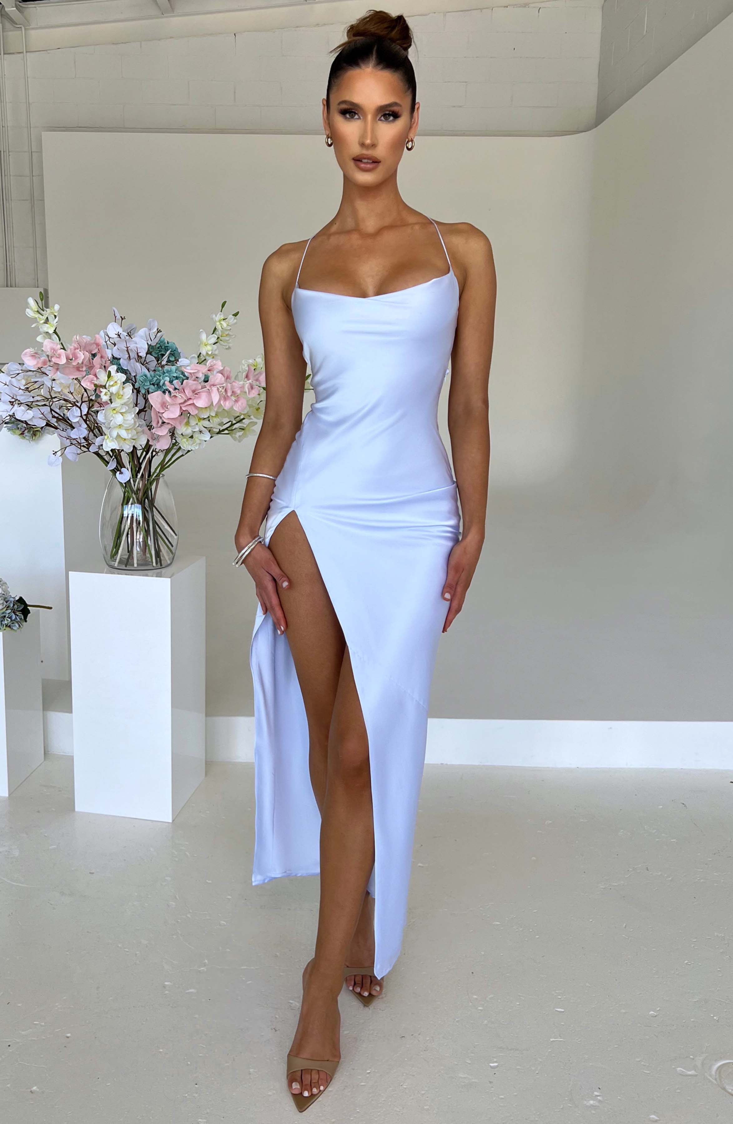 Adeline Maxi Dress - Baby Blue