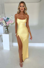 Adeline Maxi Dress - Lemon