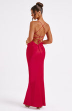 Adeline Maxi Dress - Red