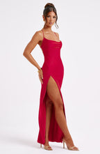Adeline Maxi Dress - Red