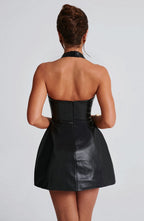 Adele Mini Dress - Black