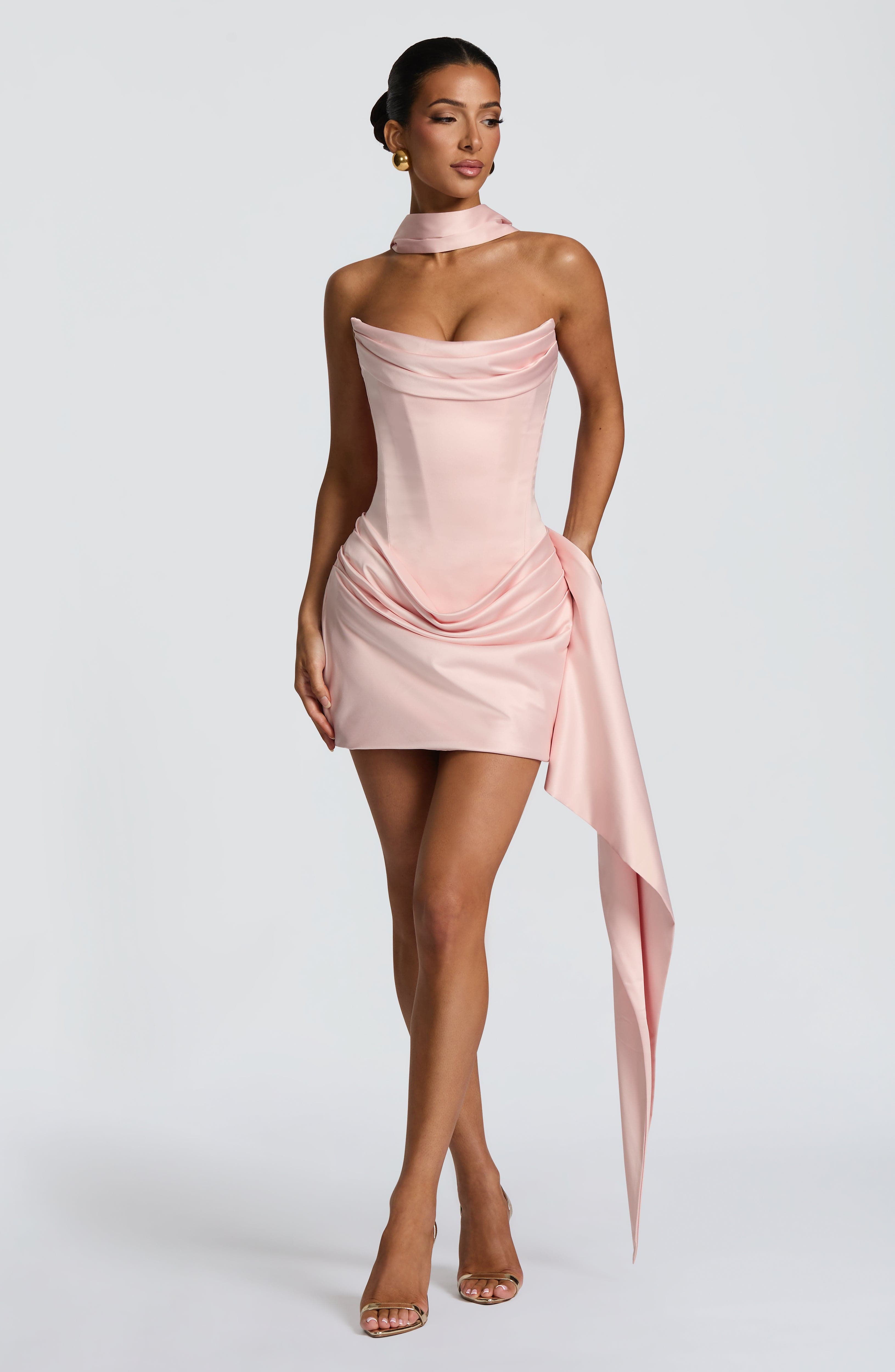 Sophie Mini Dress - Blush