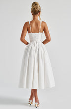 Gemma Midi Dress - Ivory