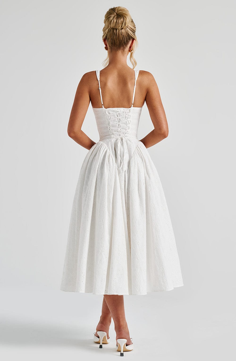 Gemma Midi Dress - Ivory