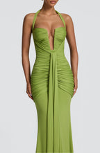 Valentina Maxi Dress - Olive
