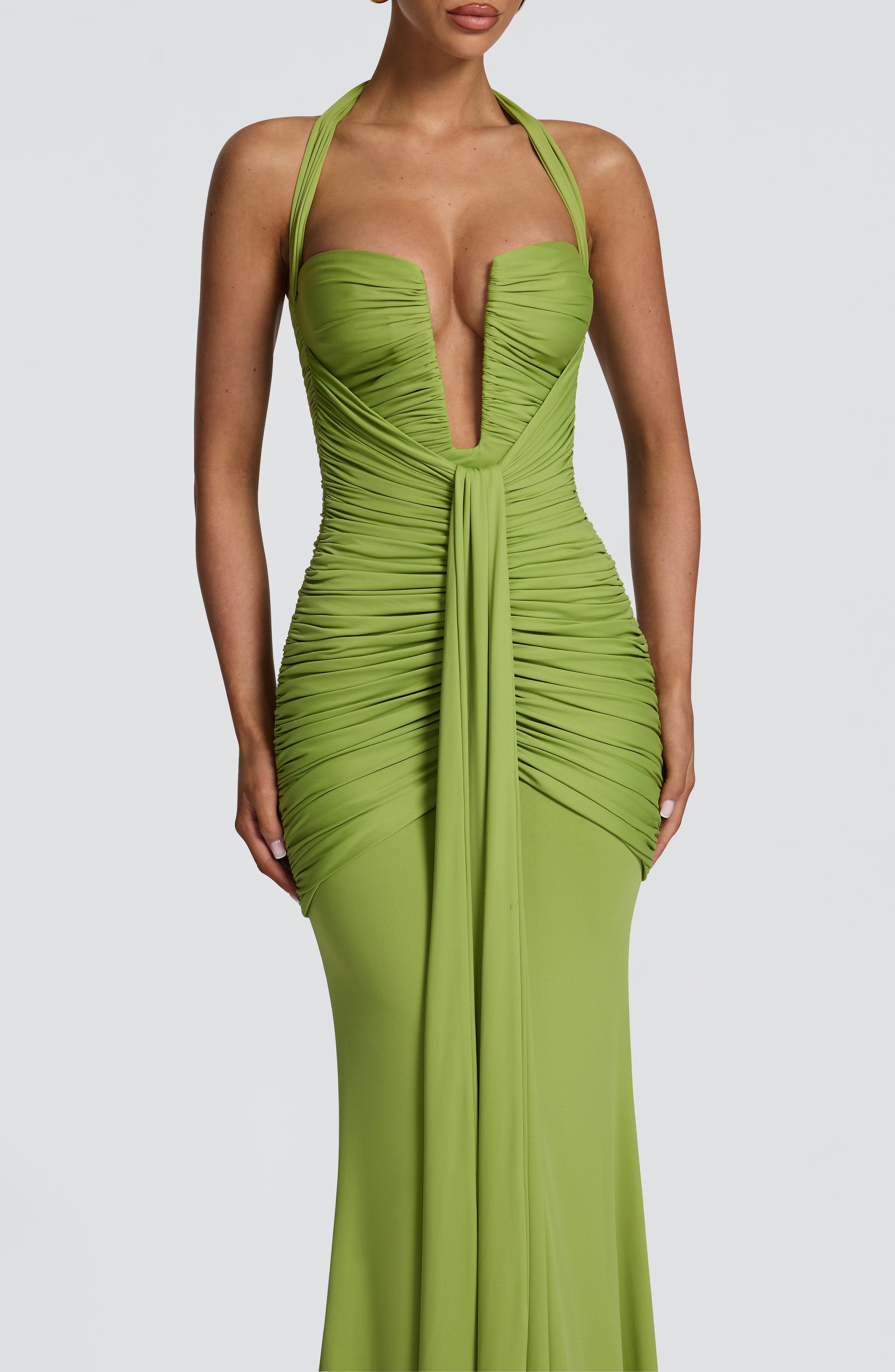 Valentina Maxi Dress - Olive