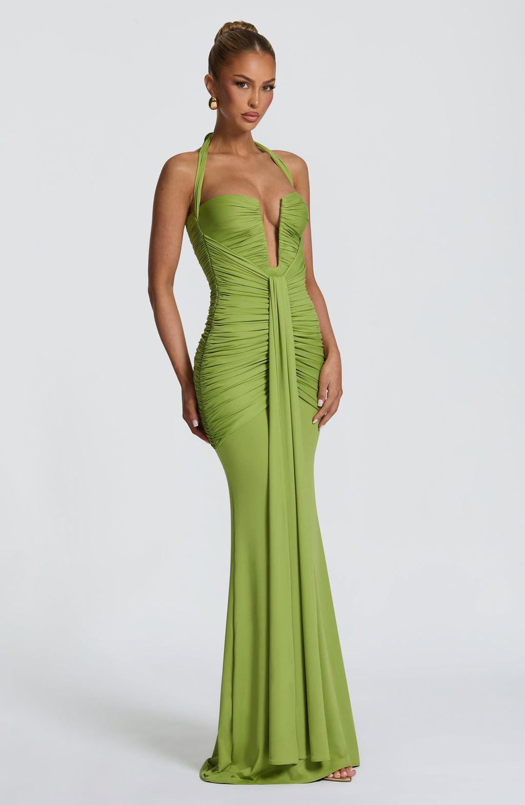 Valentina Maxi Dress - Olive
