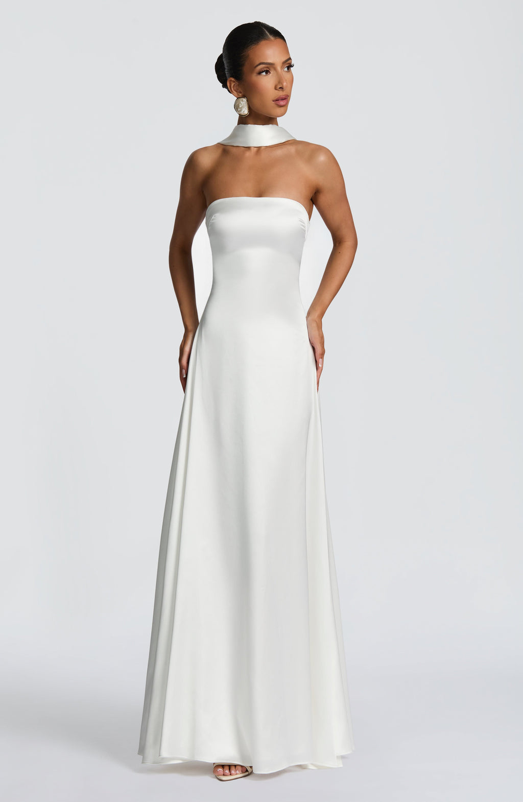 Magda Maxi Dress - Ivory