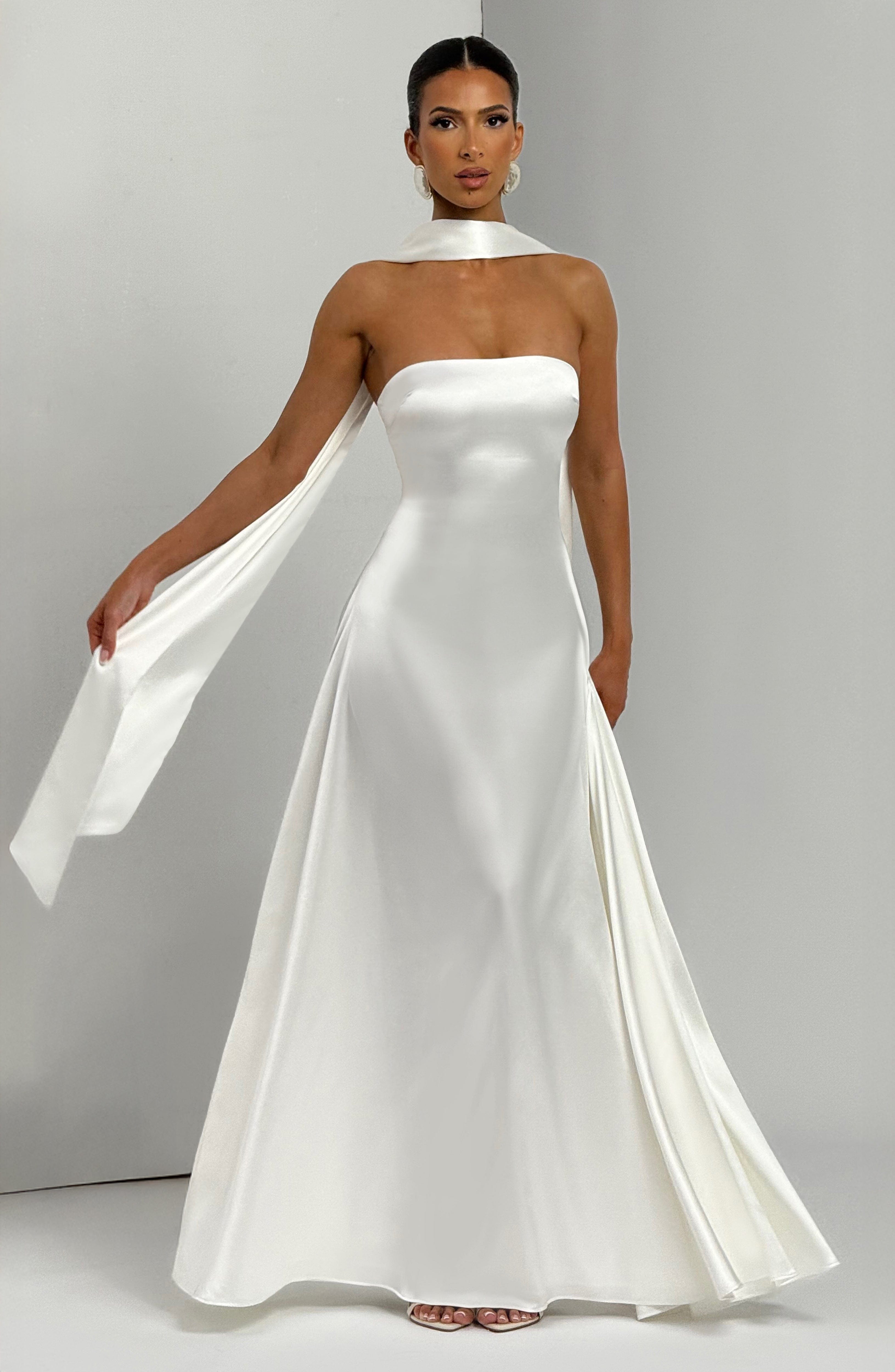 Magda Maxi Dress - Ivory