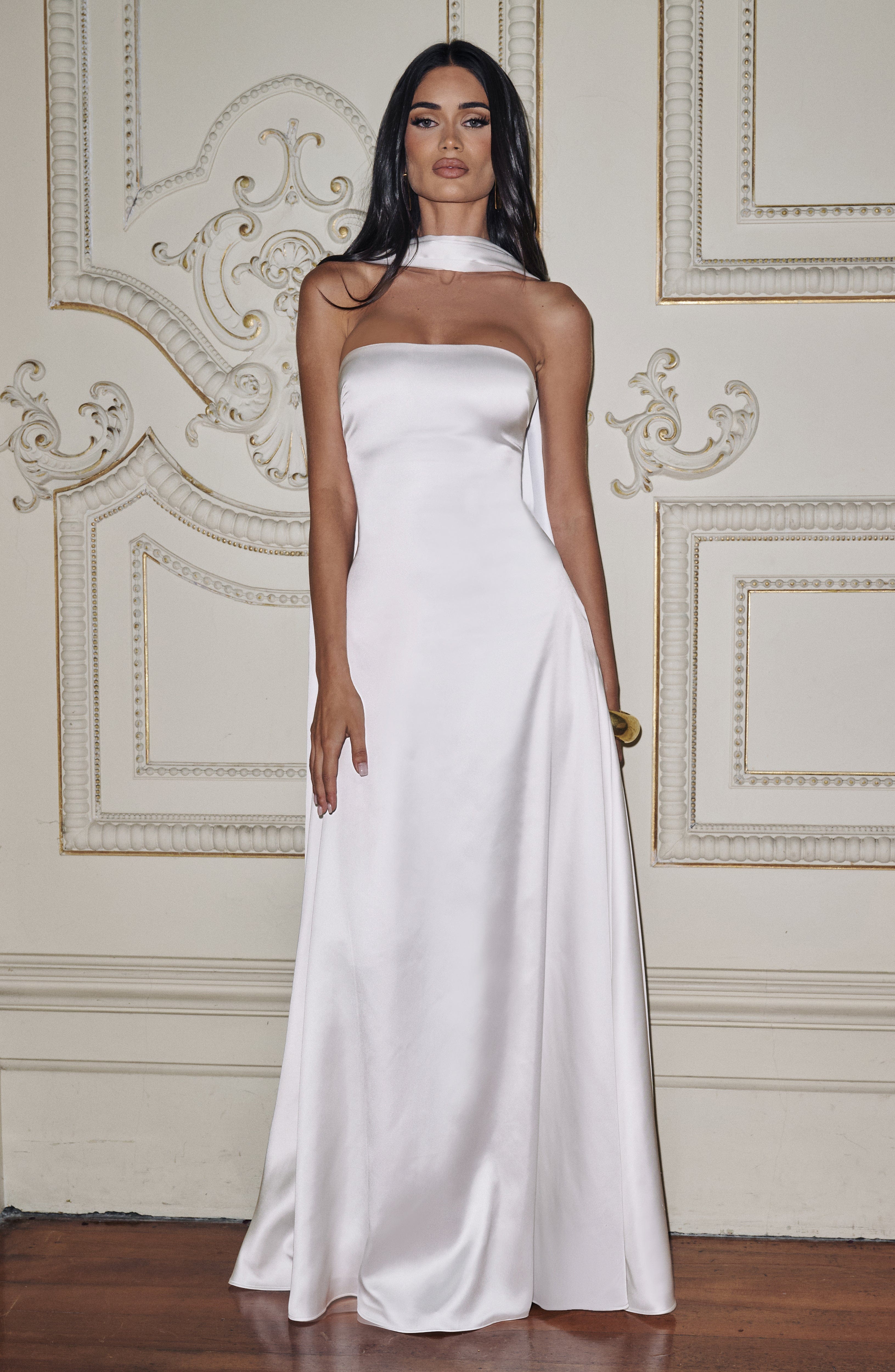 Magda Maxi Dress - Ivory