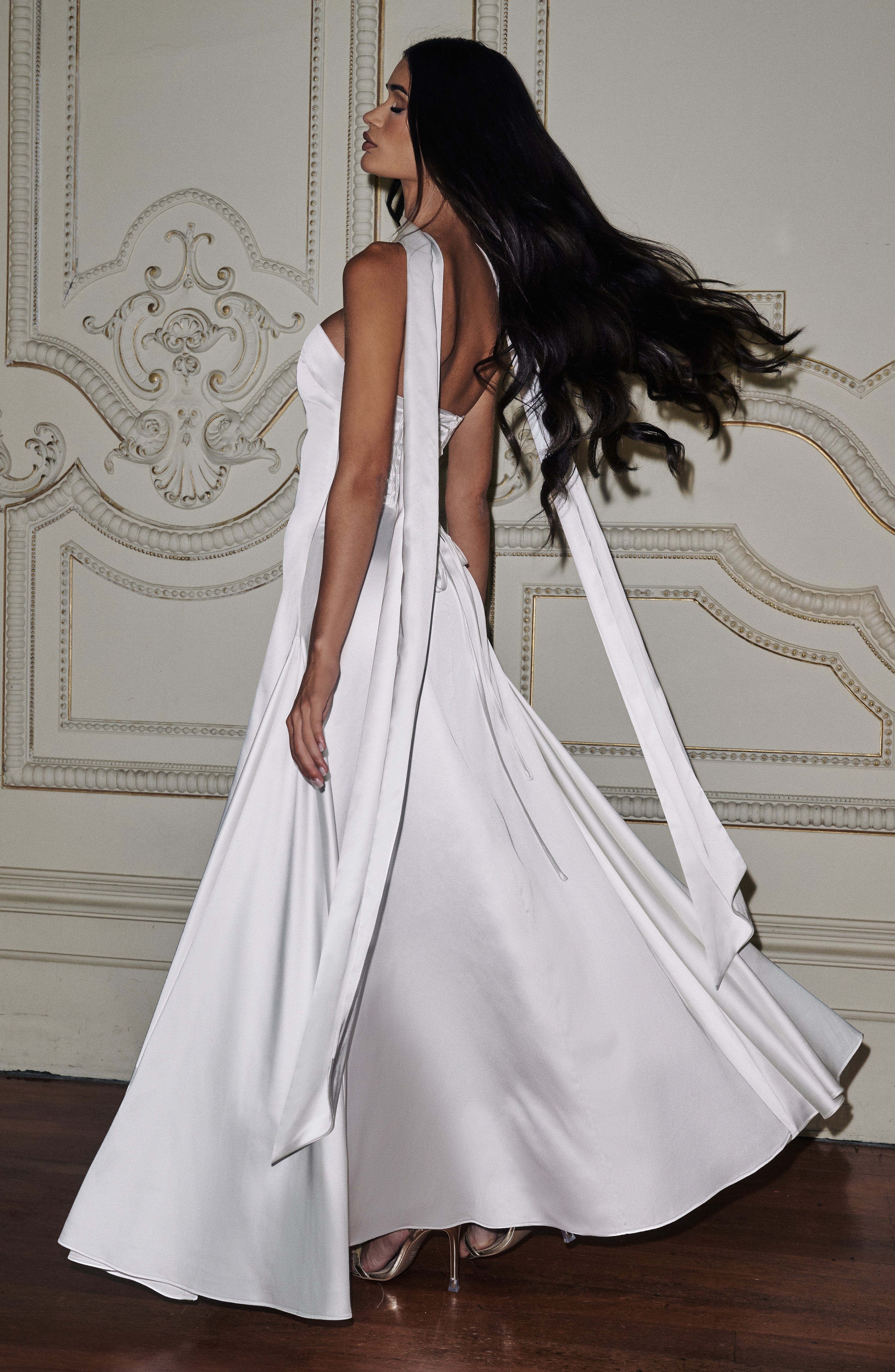 Magda Maxi Dress - Ivory