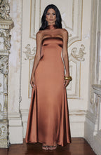 Magda Maxi Dress - Rust