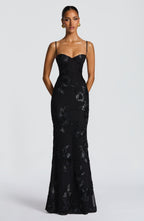 Maya Maxi Dress - Black