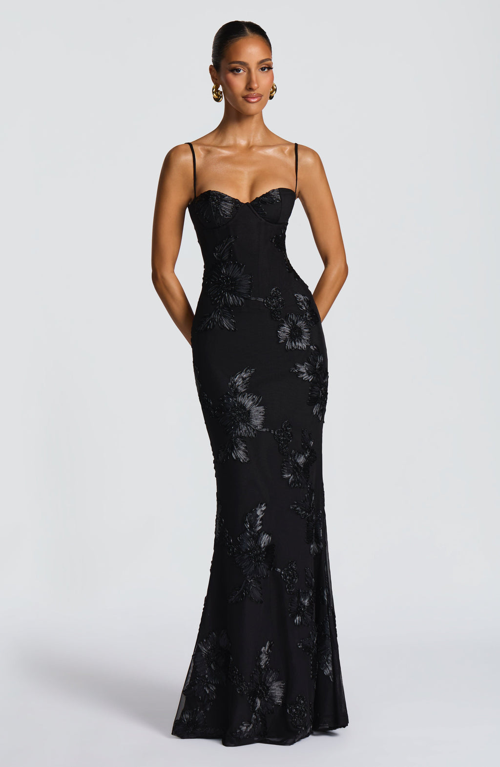 Maya Maxi Dress - Black