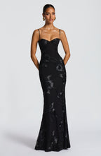 Maya Maxi Dress - Black