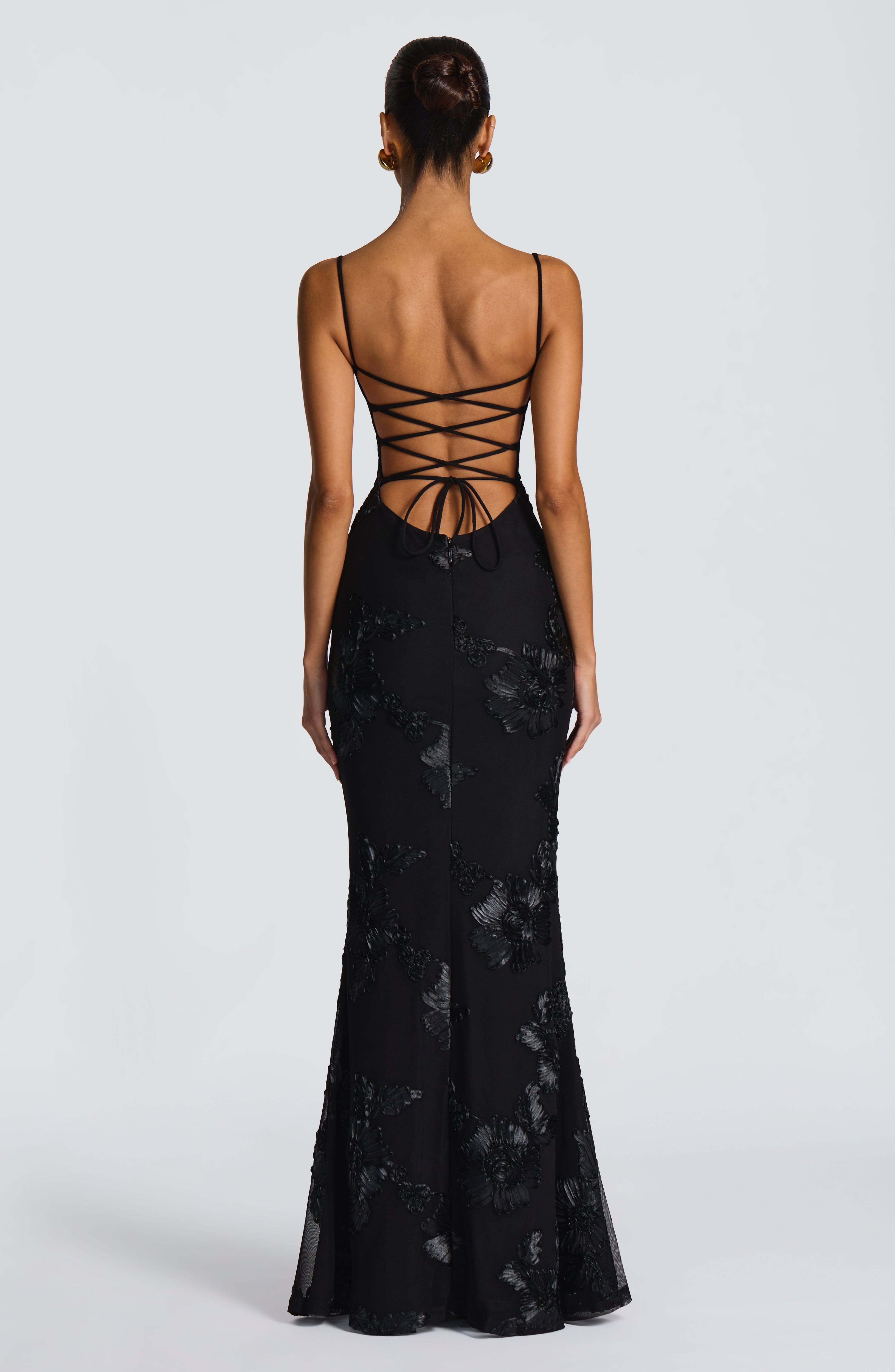 Maya Maxi Dress - Black
