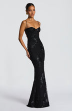 Maya Maxi Dress - Black