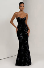 Maya Maxi Dress - Black