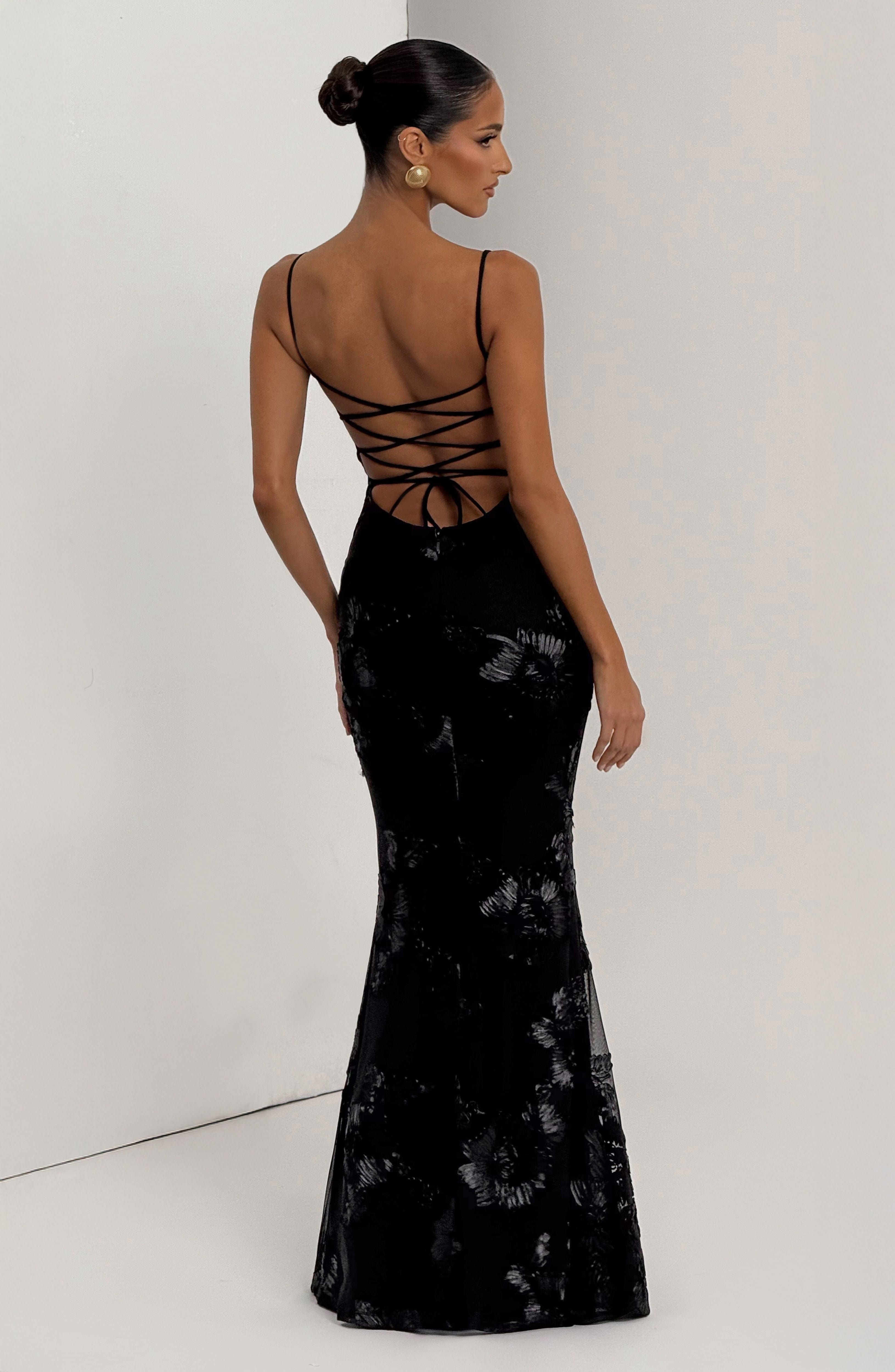 Maya Maxi Dress - Black