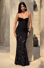 Maya Maxi Dress - Black
