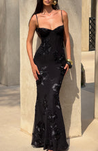Maya Maxi Dress - Black