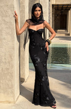 Maya Maxi Dress - Black