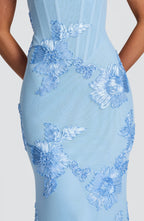 Maya Maxi Dress - Glacier Blue