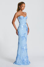 Maya Maxi Dress - Glacier Blue