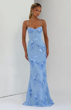 Maya Maxi Dress - Glacier Blue